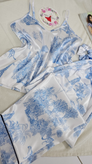 تاپ وشلوار زنانه ساتن طرح زارا